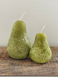 Pear Candle -Green