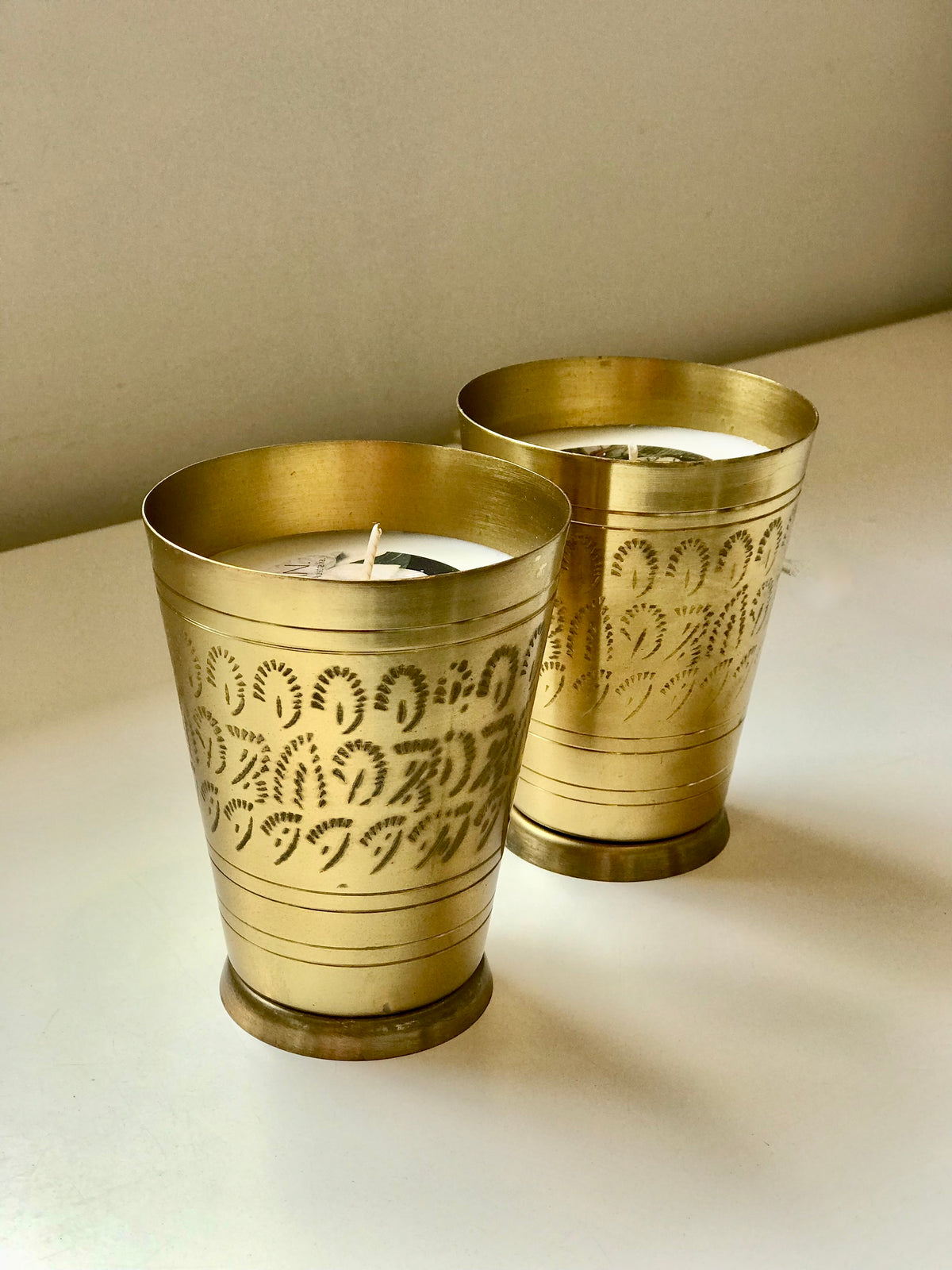 Inartisan Soy Candle - Brass Lassi Cup