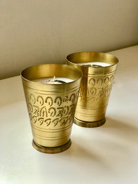 Inartisan Soy Candle - Brass Lassi Cup