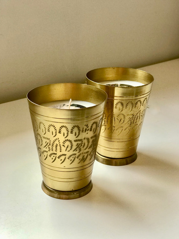 Inartisan Soy Candle - Brass Lassi Cup