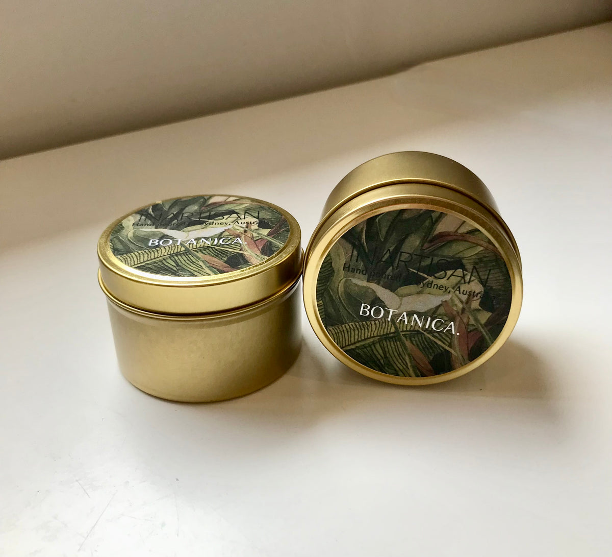 Inartisan Soy Candle - Gold Travel Tin