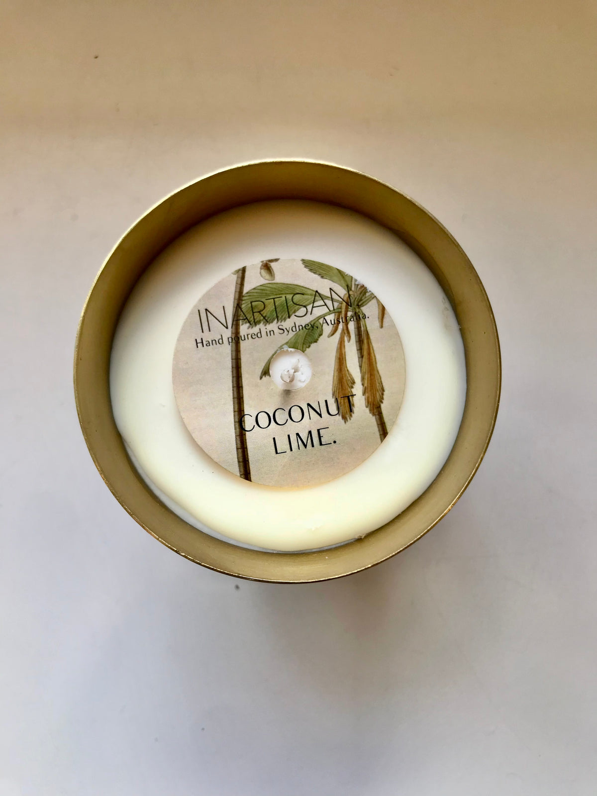 Inartisan Soy Candle - Brass Lassi Cup
