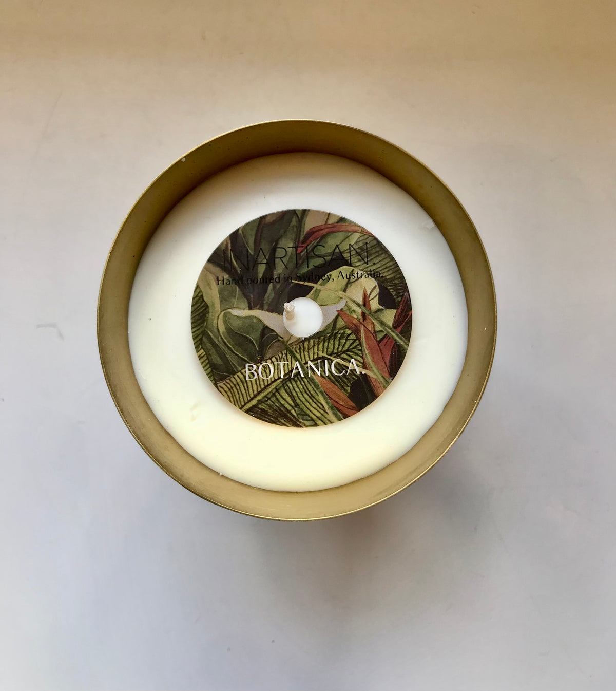 Inartisan Soy Candle - Brass Lassi Cup