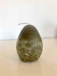 Textured Egg Candle Ombre Earth