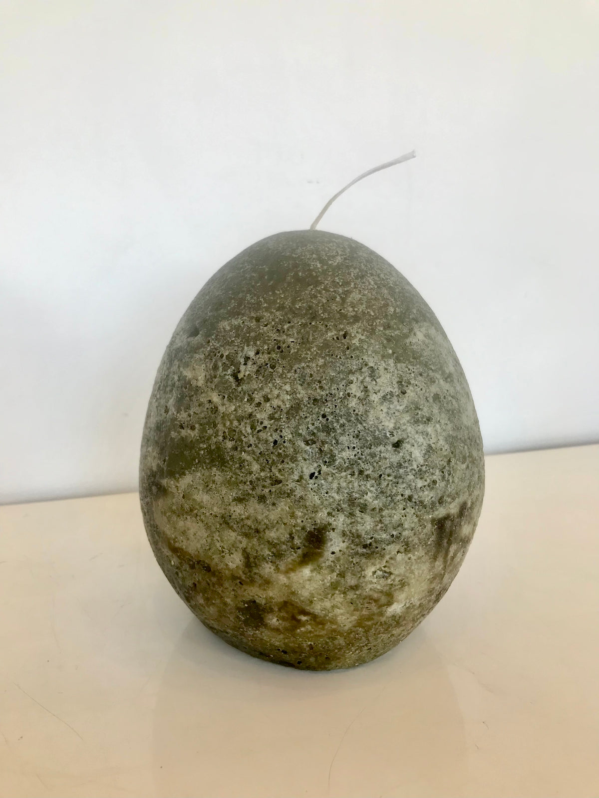 Textured Egg Candle Ombre Earth