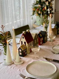 Alsace Tea Light House Navy