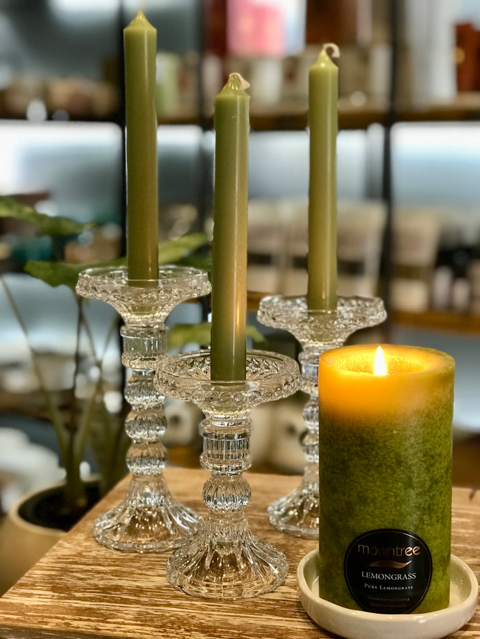 Celestia Glass Candle Holder