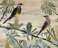 Wattlebirds in the Spring