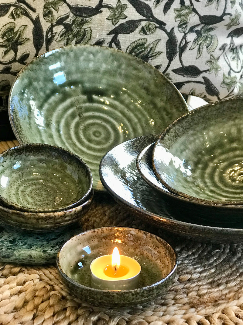 Iroyu Green Dish Small