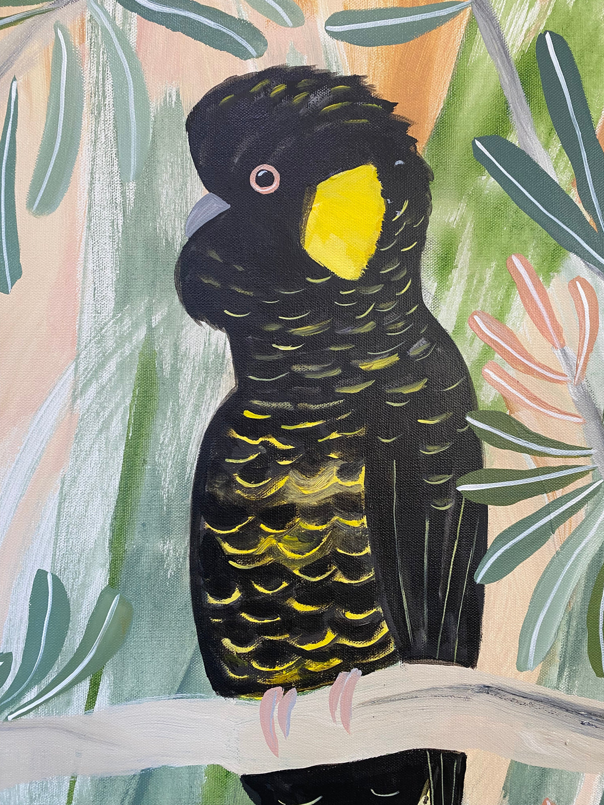 Autumn Black cockatoos #3