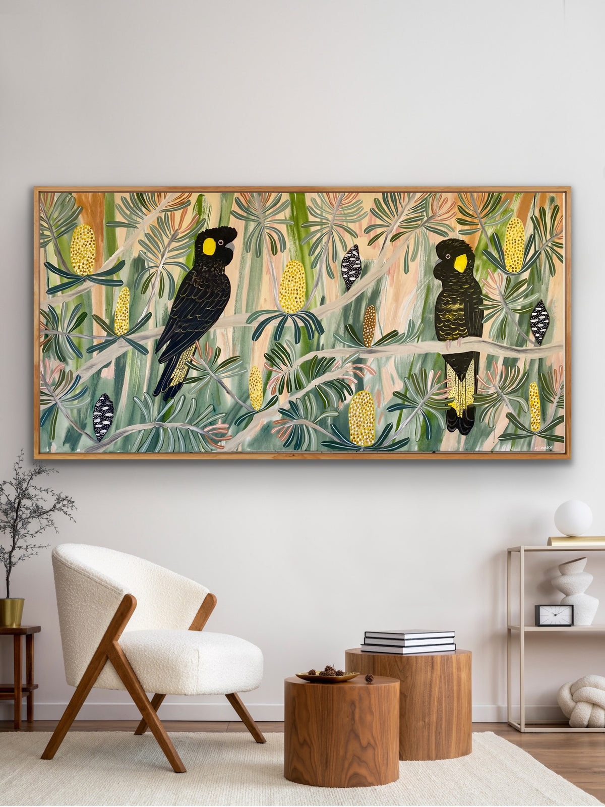 Autumn Black cockatoos #3