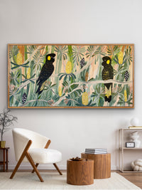 Autumn Black cockatoos #3