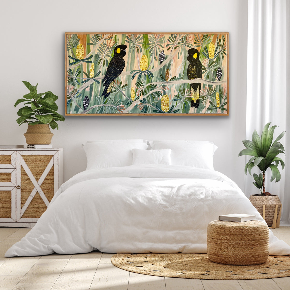 Autumn Black cockatoos #3