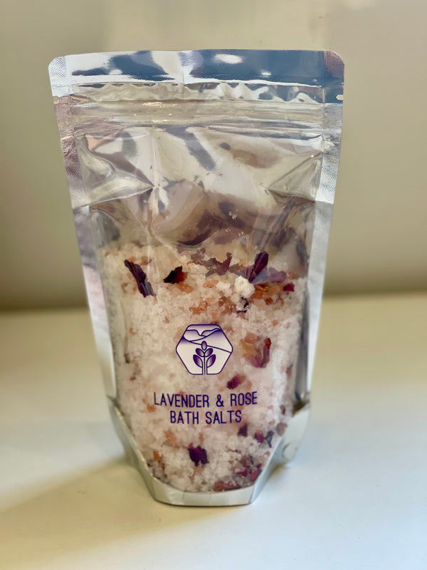 Blue Mountains Lavender & Rose Bath Salts