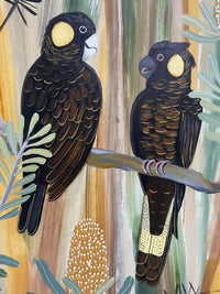 Winter Black Cockatoos