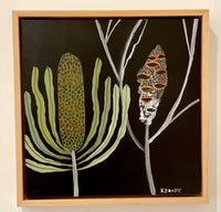 Evening Banksia and Pod #4