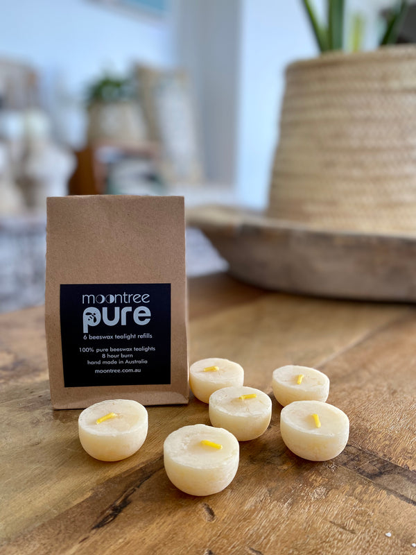 Pure Beeswax Tealights