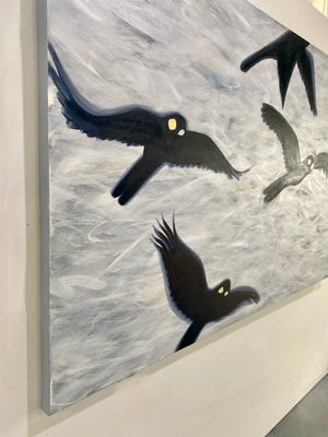 Flight of The Black Cockatoos