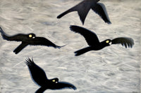 Flight of The Black Cockatoos