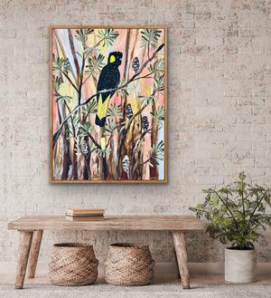Sunset Black Cockatoo