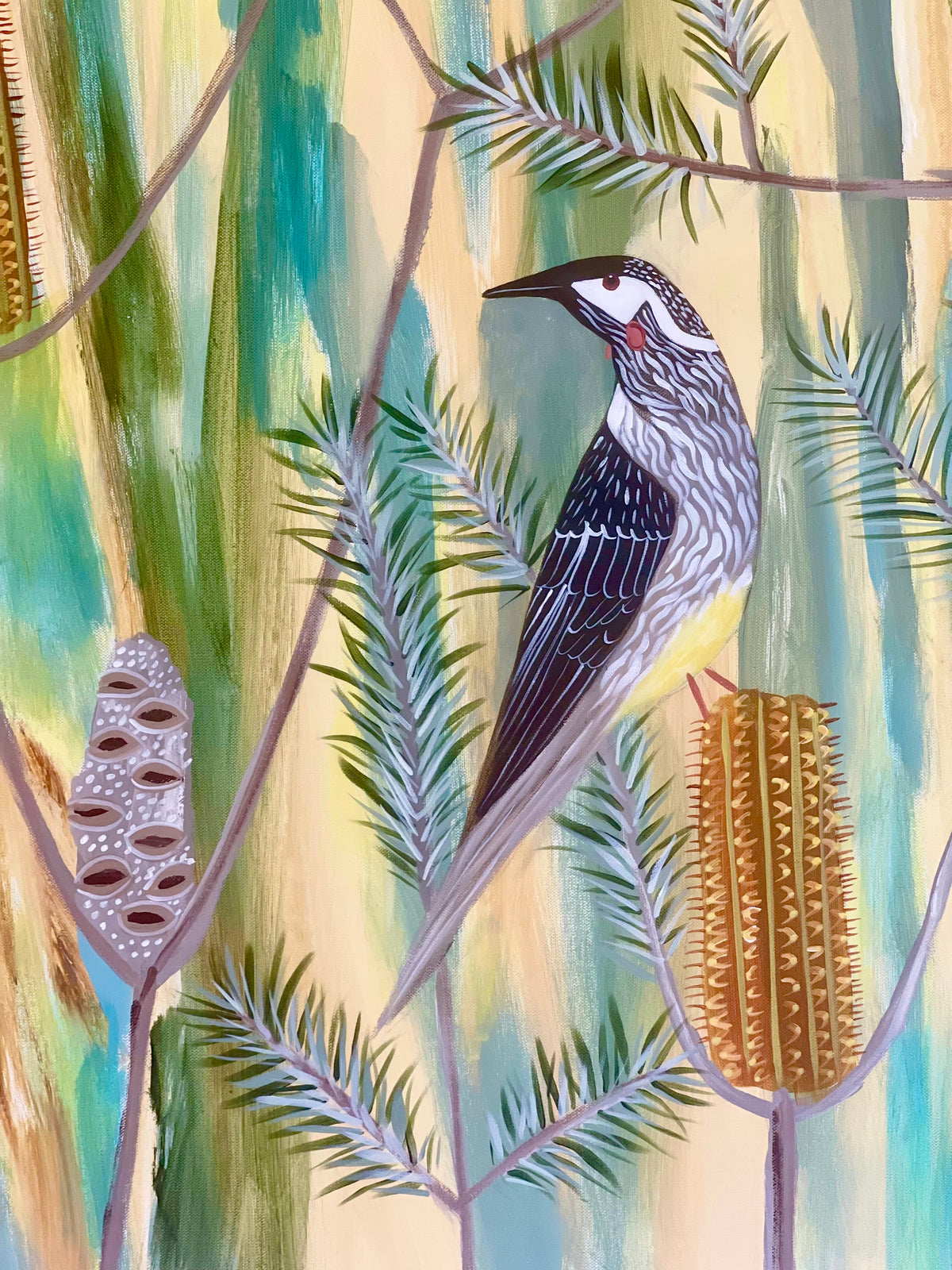 Wattlebird in The Banksia #3