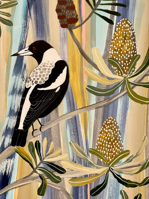 Magpies in Summer