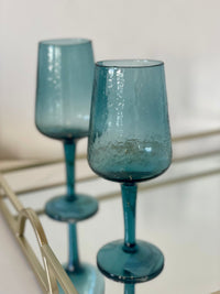 Wine Glass - Blue