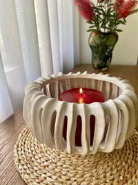 Onyeka Candle Holder Wide