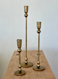 Eddie Gold Candle Holder