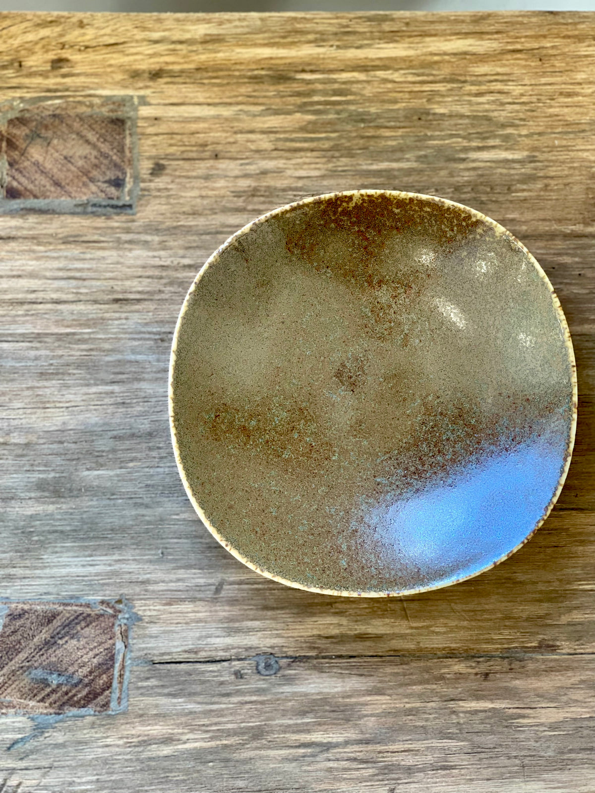 Wabisabi Candle Plate Tan