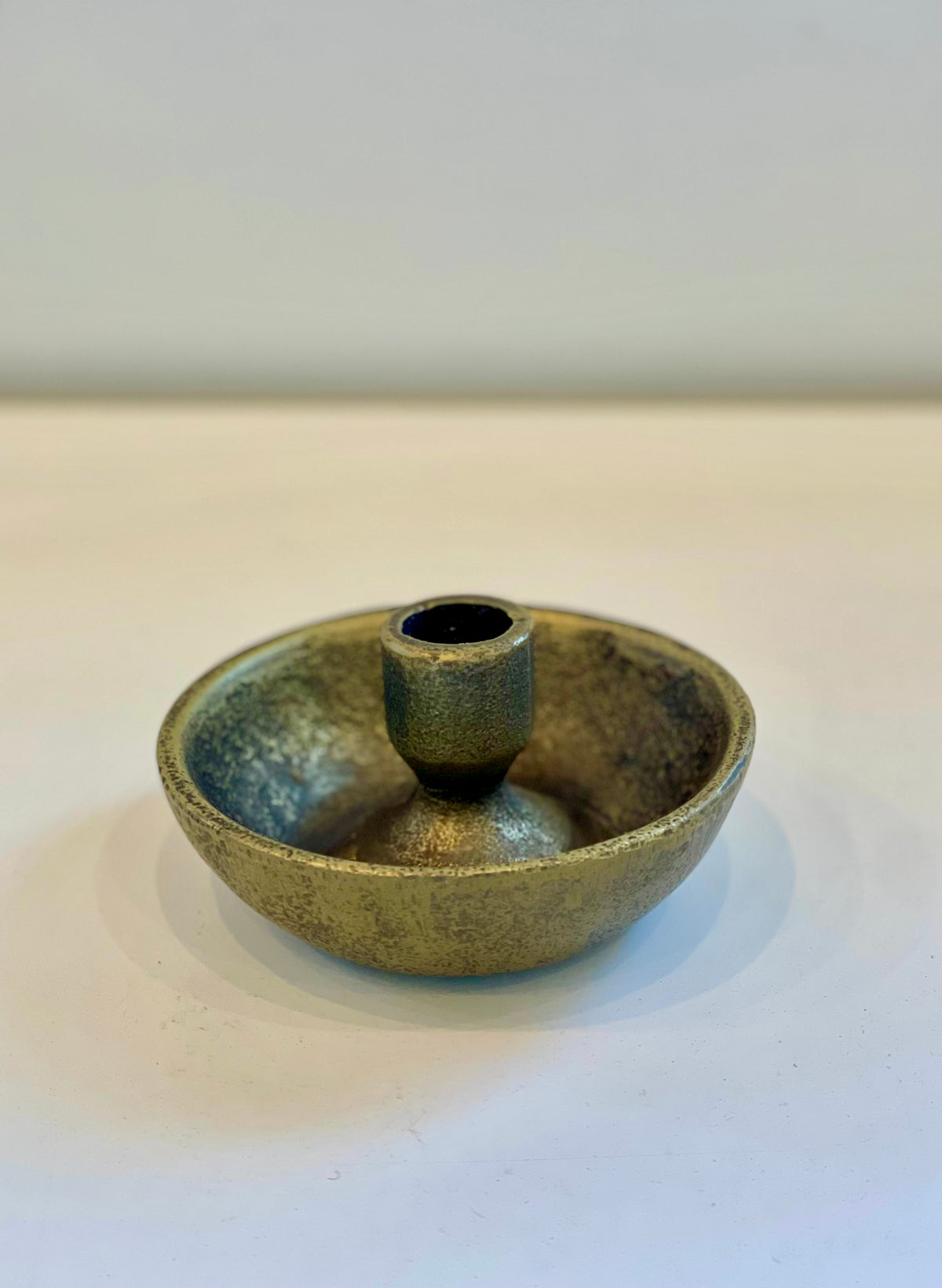 Amalfi Milton gold candle holder