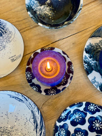 Tsukinose Blossom blue - 12cm dish