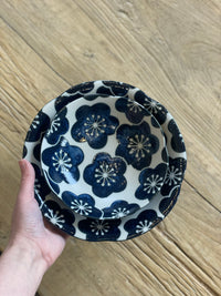 Tsukinose Blossom Blue - side dish 16cm