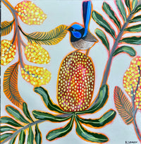 Fairy Wren and Natives #3