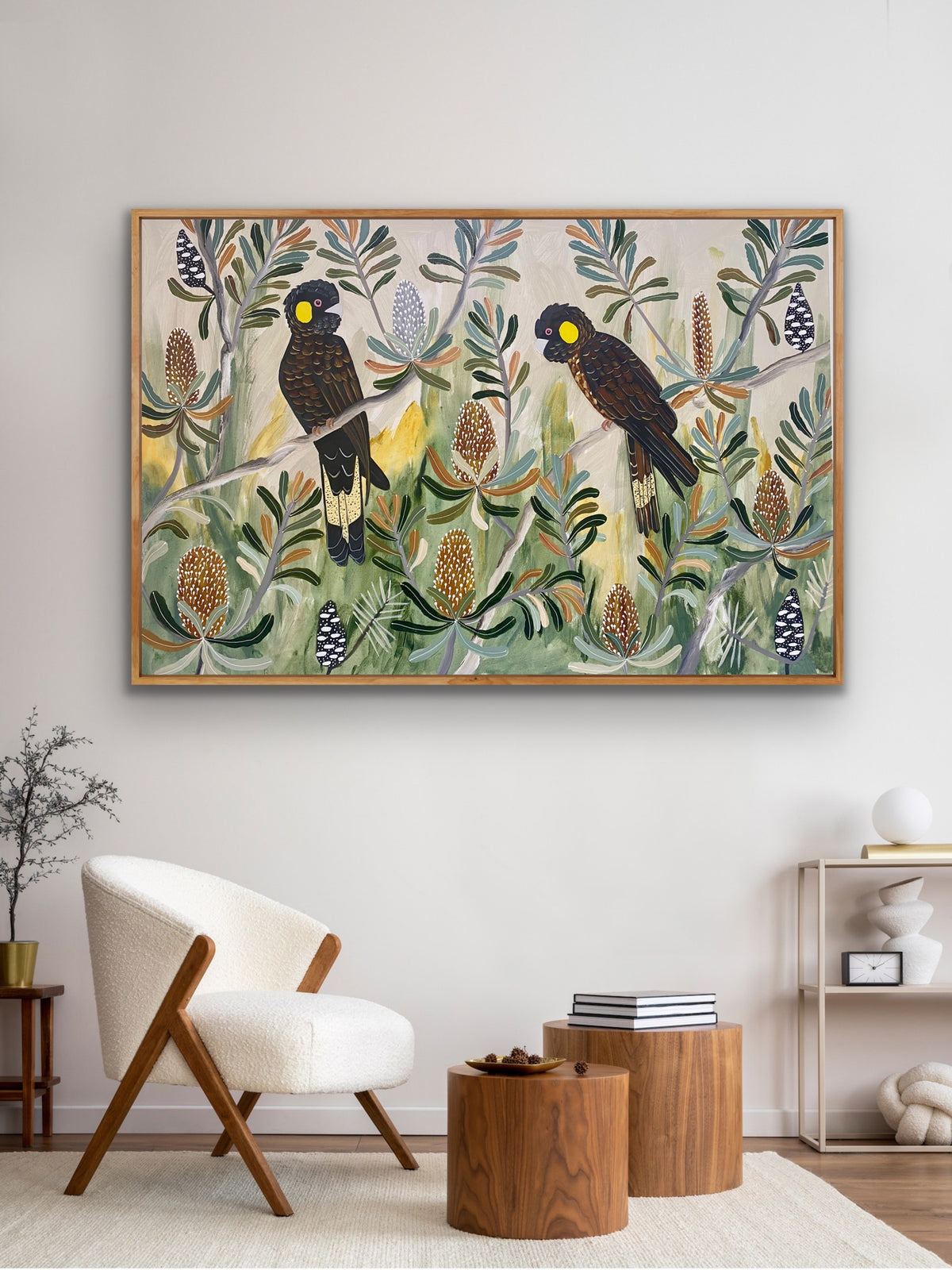 Dawn Black Cockatoos #1