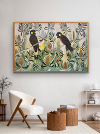 Dawn Black Cockatoos #1