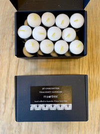 Unscented Tealights- 9 hour