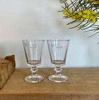 French Bee Wine Goblet