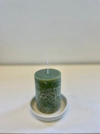Hearth Candles - Sage Green