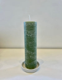 Hearth Candles - Sage Green