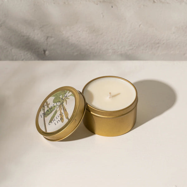 Inartisan Soy Candle - Gold Travel Tin