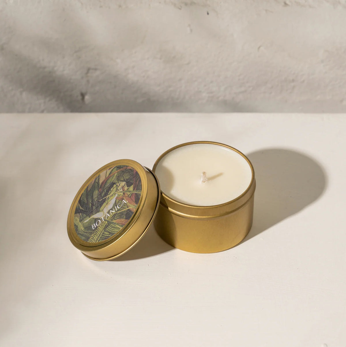 Inartisan Soy Candle - Gold Travel Tin