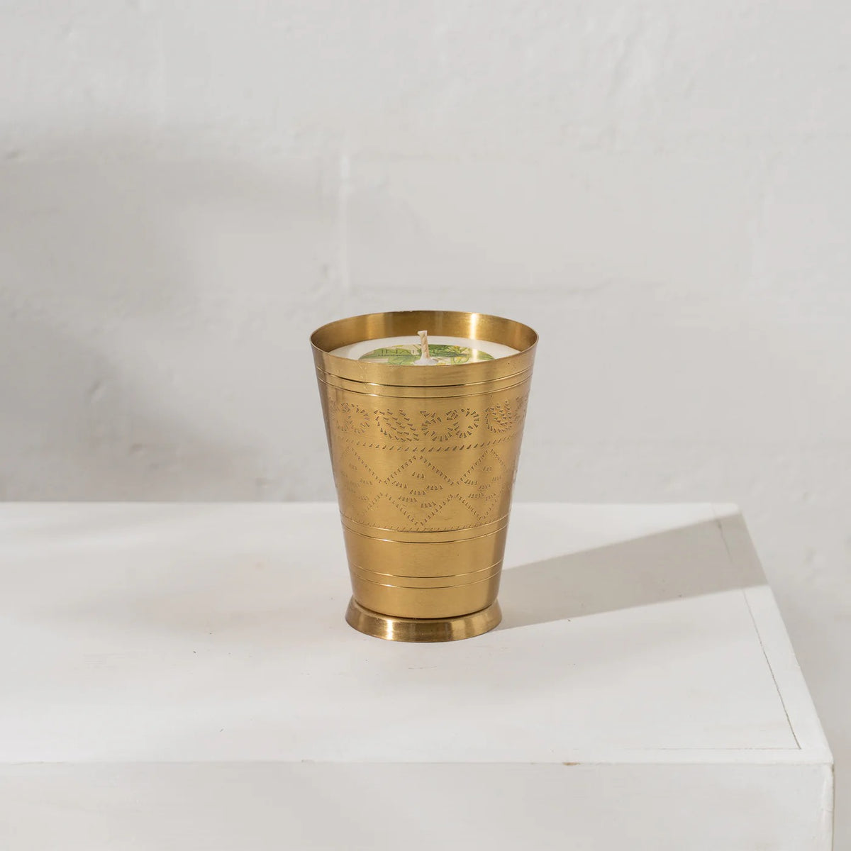 Inartisan Soy Candle - Brass Lassi Cup
