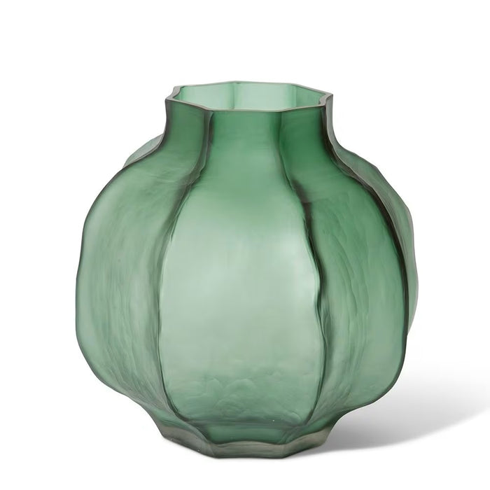 Rotimi Round Vase Green