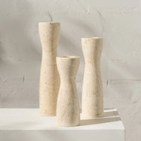 Eijaz Travertine Tealight Candle Holder