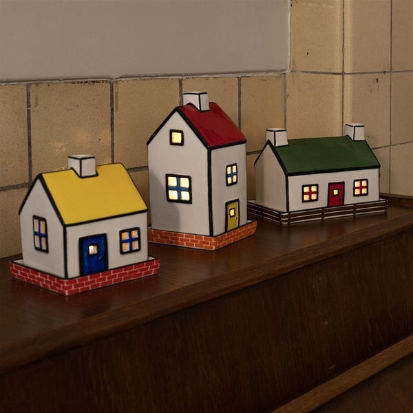 Klevering - Tealight Red townhouse