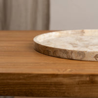 Paskal Travertine Tray