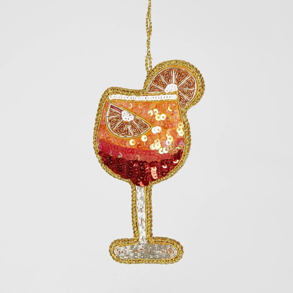 Spritz Glass Ornament