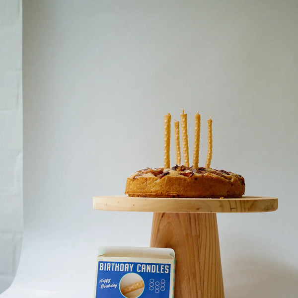 Organic Beeswax Birthday Candles
