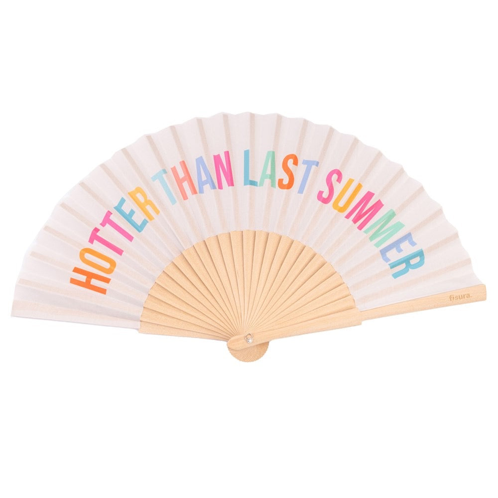 Hand Fan "Hotter than last Summer"